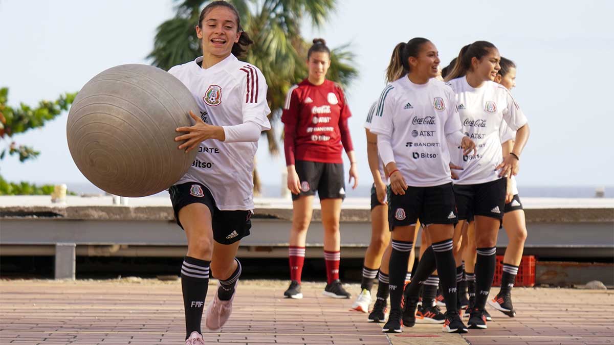 La Selección Femenil Sub-20 de México ya está en República Dominicana para el Premundial